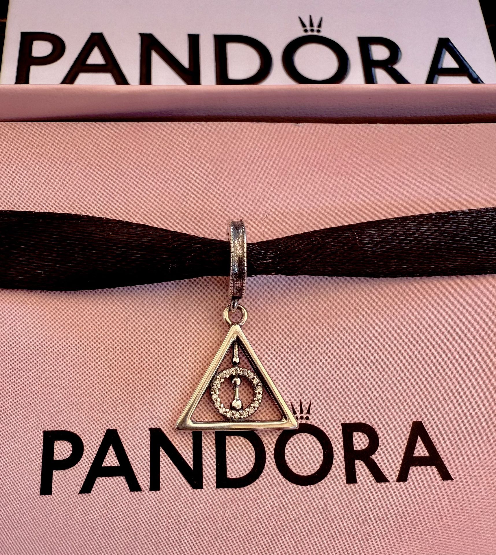Pandora Harry Potter Deathly Hallows Dangle Charm 