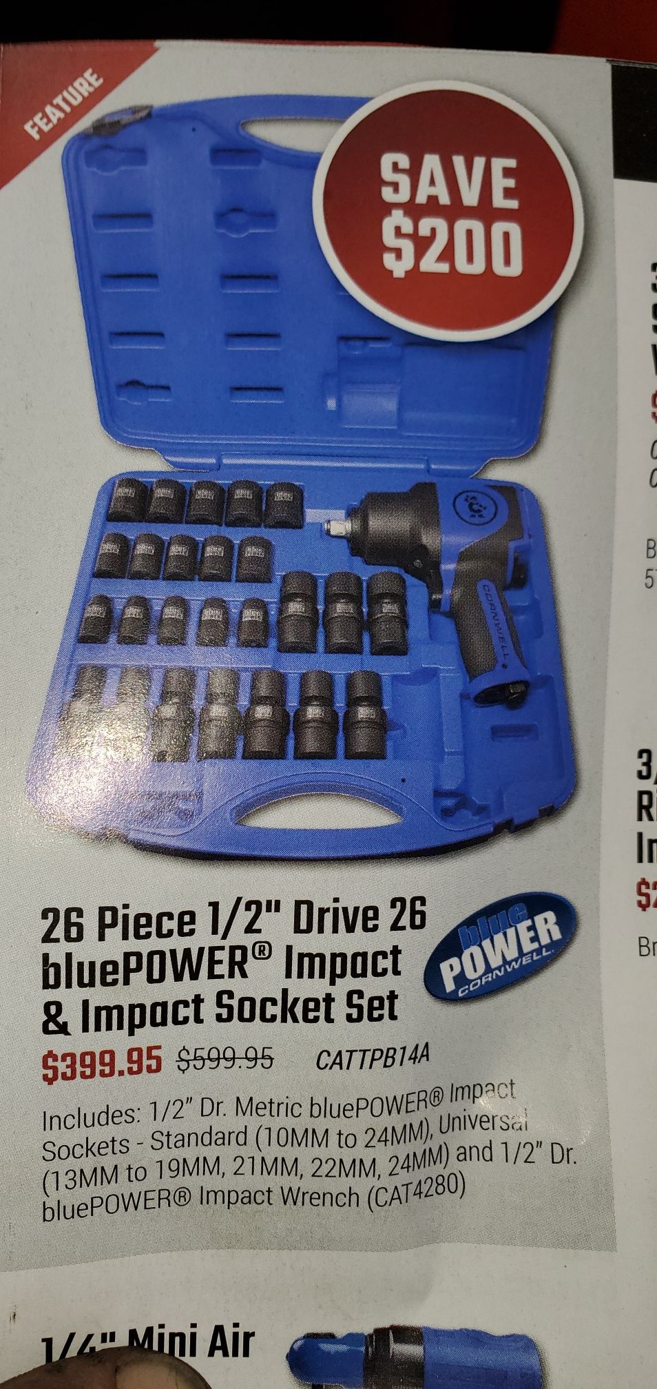Cornwell impact and impact swivel