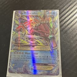 Mega Gyarados Ex Pokemon Card