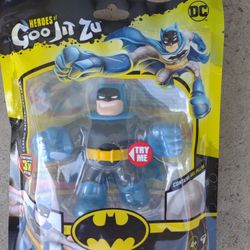 DC Heroes of Goo-Jit-Zu Action Figure Classic Batman Chase Rare New In Hand Mint