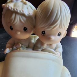 Precious Moments Just Married Car