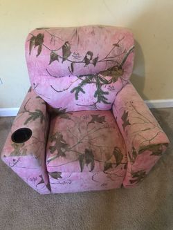 Copple Children's Recliner Chair with Cup Holder