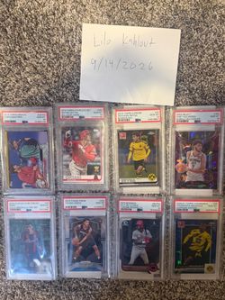 SPORT CARDS WHOLE PSA 10 LOT IS FOR SALE!!
