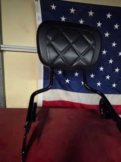 Motorcycle Sissy Bar with Backrest Pad