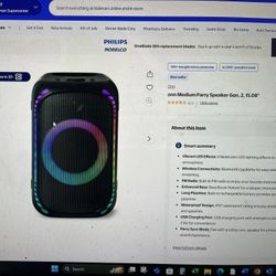 Onn Party Bluetooth Speaker