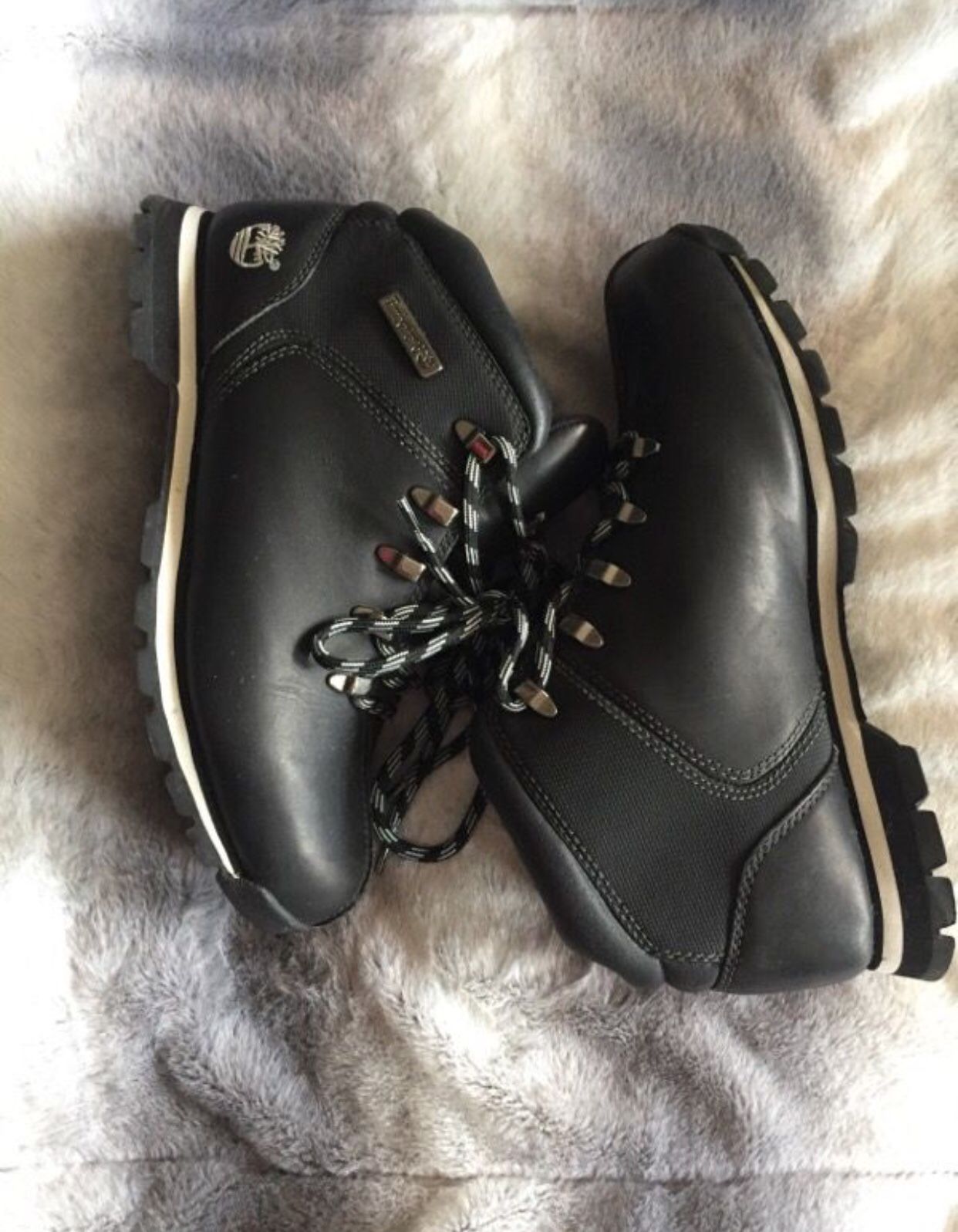 Timberland black boots 10.5