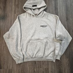 Grey Essentials Hoodie Size XL