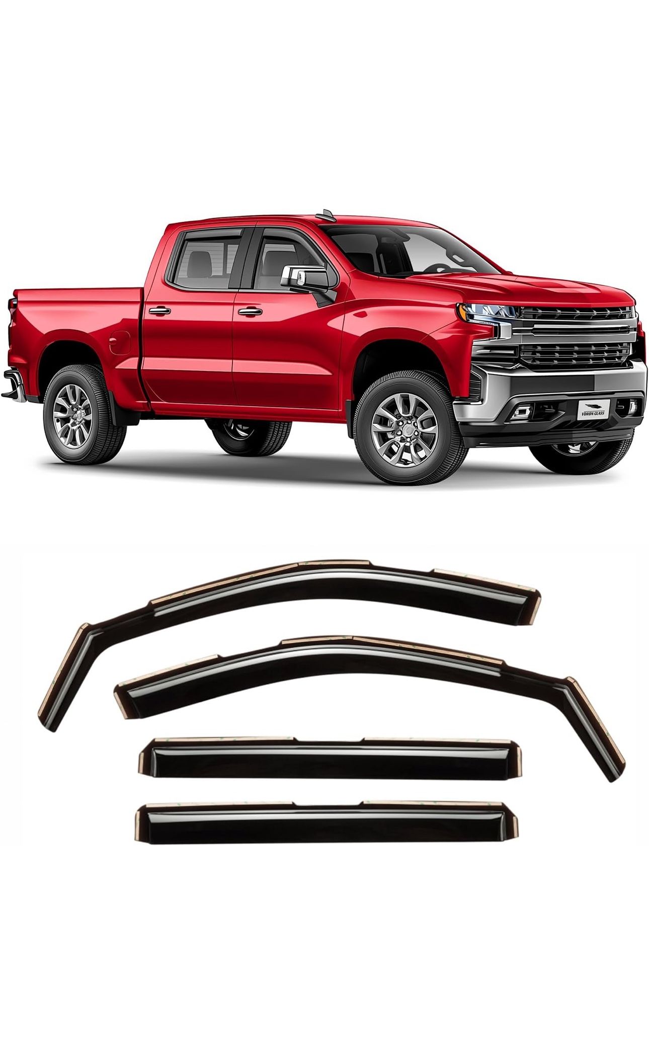 Rain Guards Chevy Silverado, Brand New