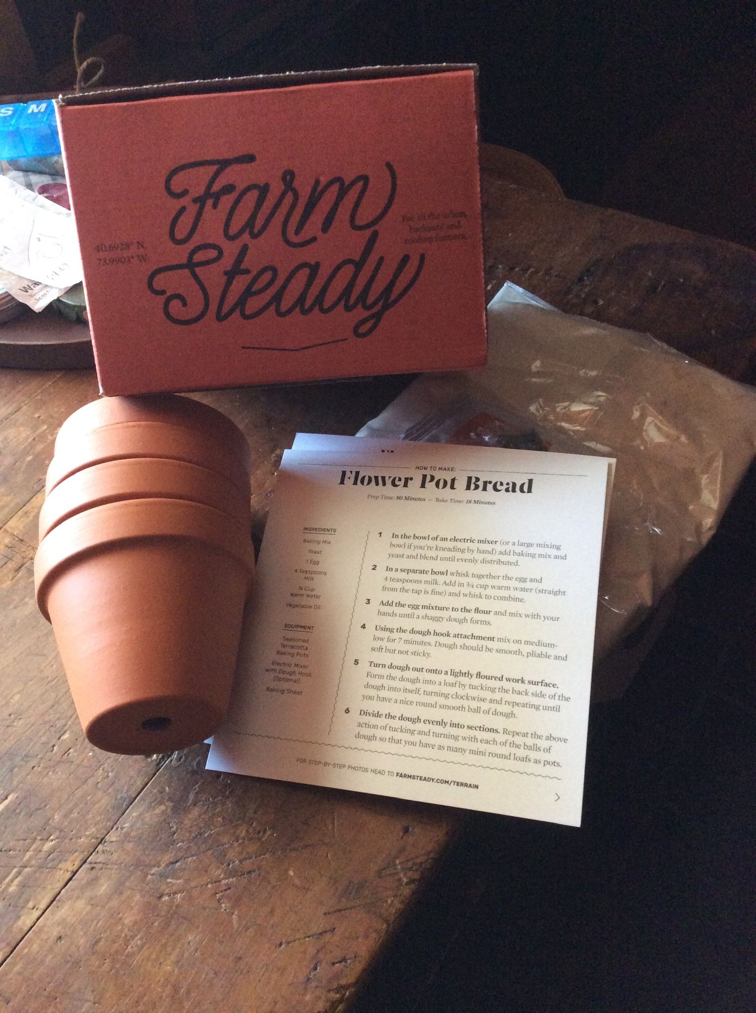 New Flower Pot Baking Kit