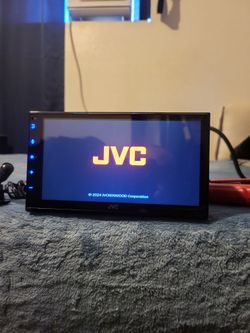 JVC Double Din Car Stereo With Apple Car Play And Android Auto