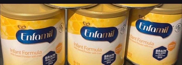 Enfamil yellow can