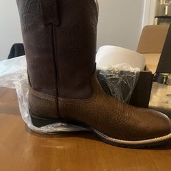 ARIAT Boots 10.5. Earth/Alamo Brown. BRAND NEW in box W/ tags