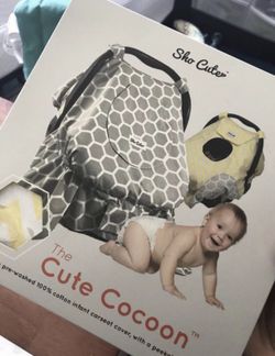 Infant car seat cover