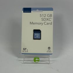New INSIGNIA SDXC 512 GB 512GB UHS Speed Class 3 SDXC Card 4K