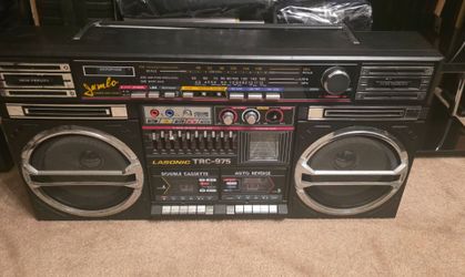 Lasonic TRC-975 Boombox Double Cassette
