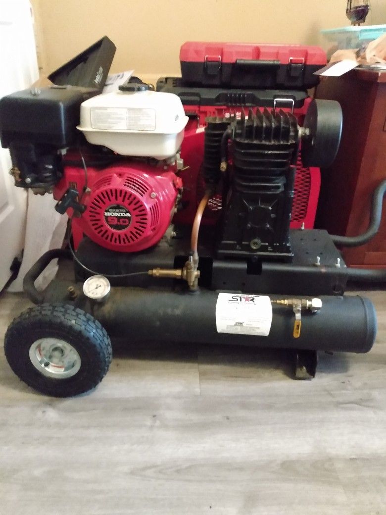 Honda Air Compressor 9 Horsepower
