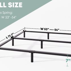 FULL SIZE FRAME ,BOX SPRING AND MATTRESS  