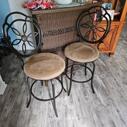 Pair Of Counter Bar Stools