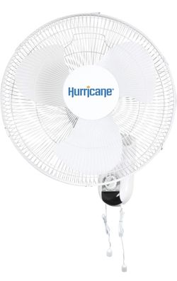 Hurricane Wall Mount Fan 16”