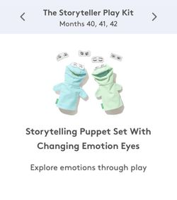 Lovevery Puppet Show Kit