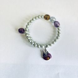 Fashion bracelet with wine 🍷 bottle charm| brand new