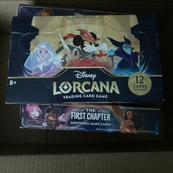 Disney Lorcana The First Chapter Booster Box 