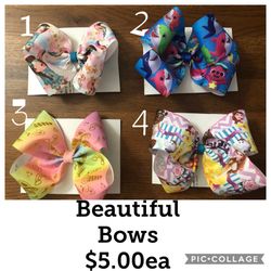 Bows $5.00ea