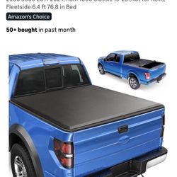 Soft Roll-up 6.4' Truck Bed Tonneau Cover 