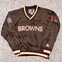 Vintage 90s Cleveland Browns Starter Jacket