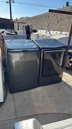 Samsung washer and gas dryer set