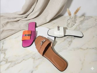 Stylish Women Sandals ✨ Minimal Buckle Design – Summer Must-Have