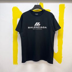 Balenciaga Black T-shirt 24ss 
