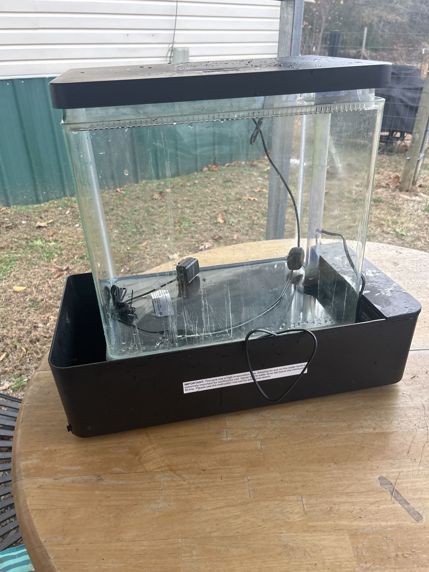 Top Fin 10 Gallon Waterfall Tank