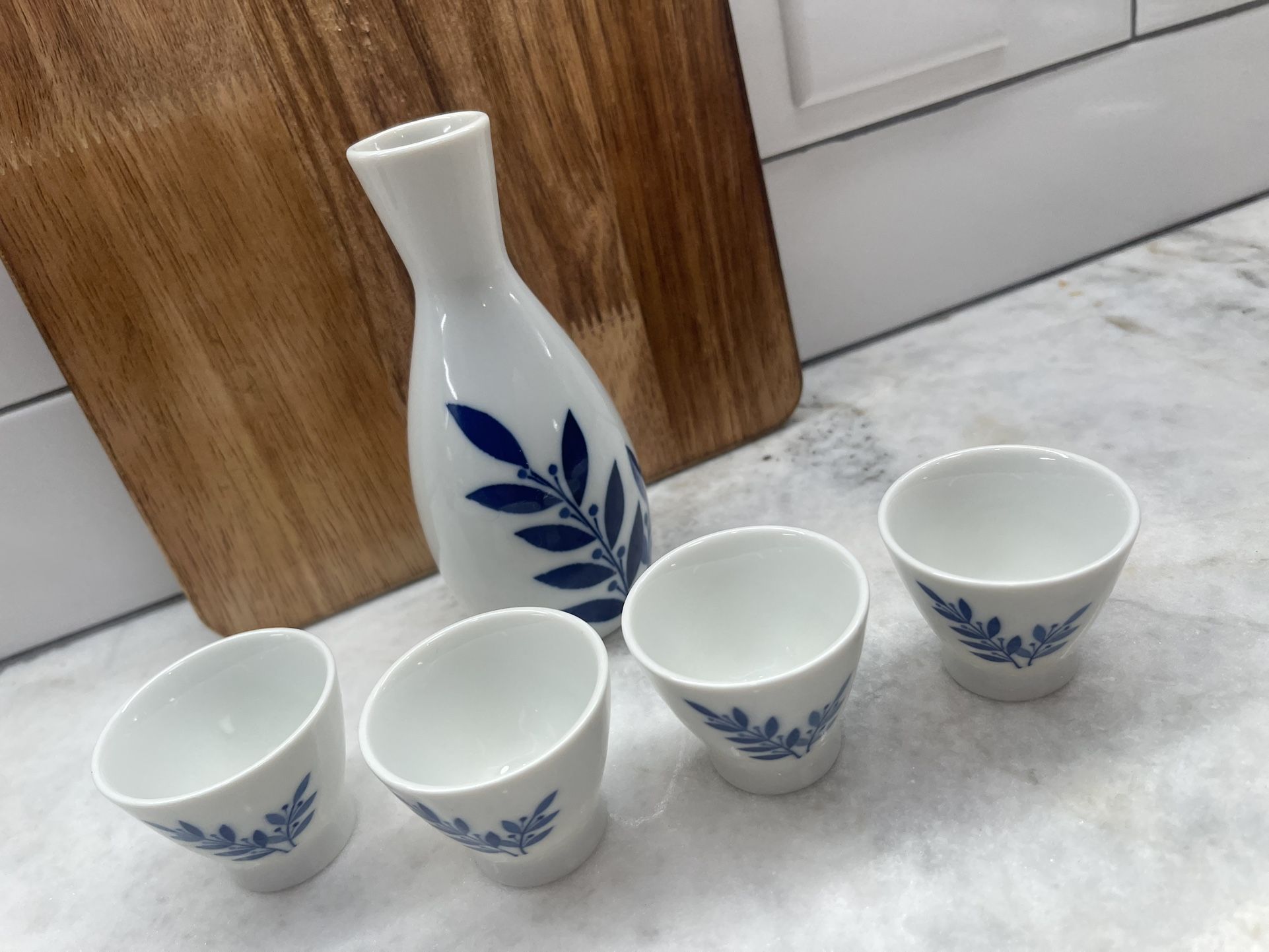 Vintage Porcelain Sake Set