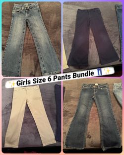 ✨ Girls Size 6 Pants Bundle 👖✨