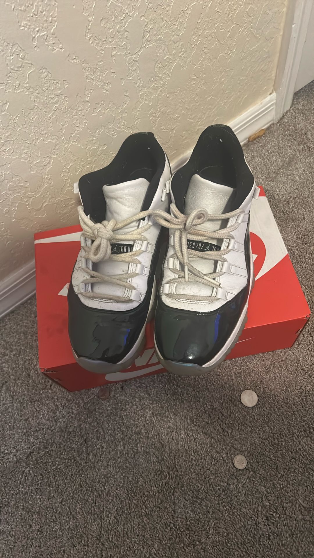 Jordan 11 Low Emerald Green