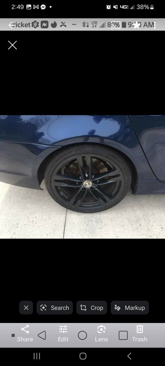 BMW M Series 20" WHEELS X 2