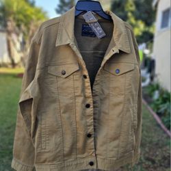 Men's Jacket Large Chamarra Trucker 