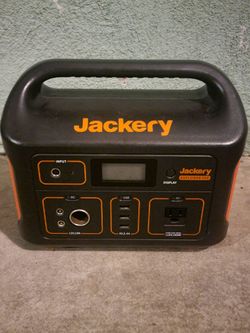 Jackery explorer portable power generator 500w