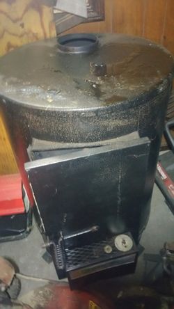 Wood or universal burner heater