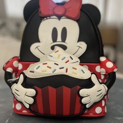 Brand new Minnie Mouse Cupcake Backpack.