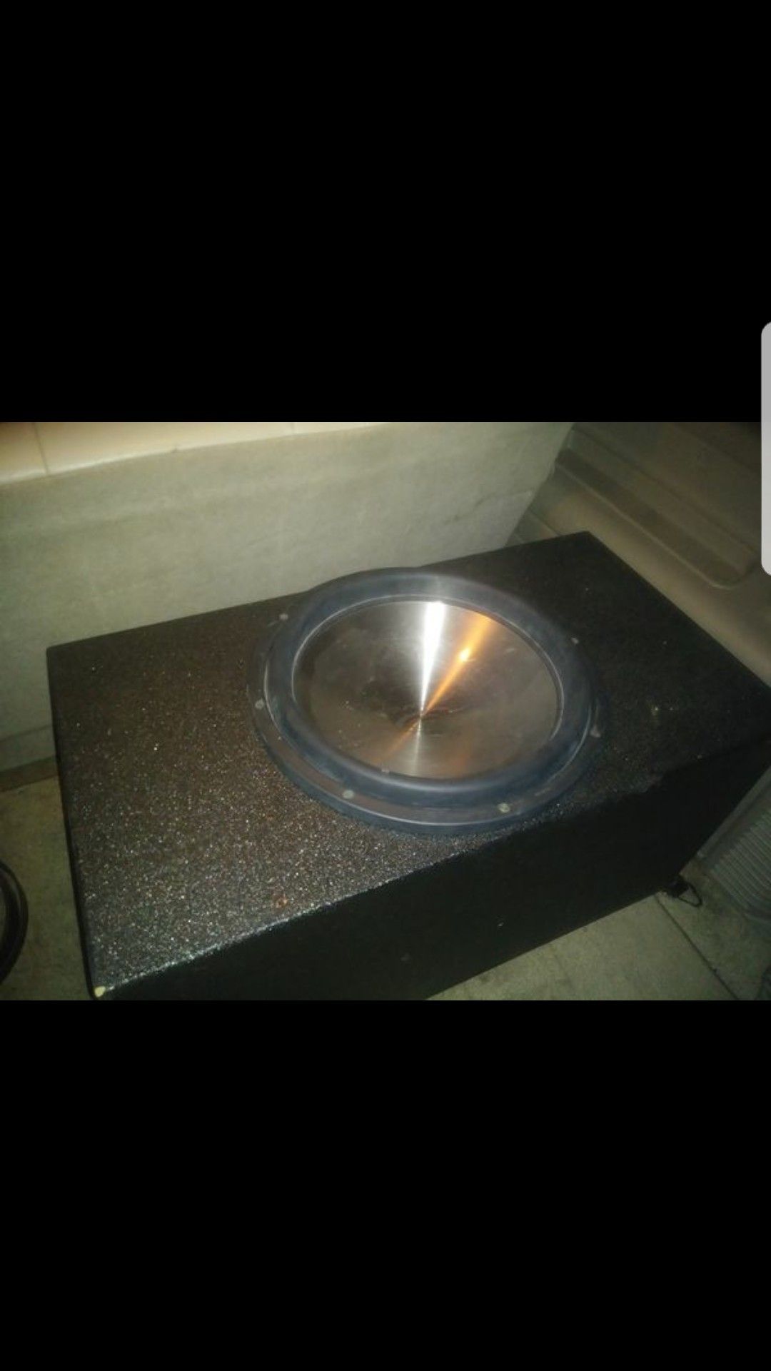 15" TC Sounds TC-3000 Titanium SPL 15 inch subwoofer in a probox