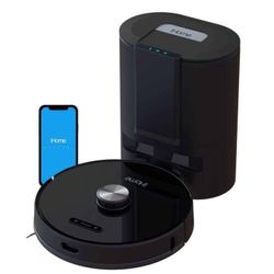 iHome iHome AutoVac Nova Self Empty Robot Vacuum and Mop - Black.