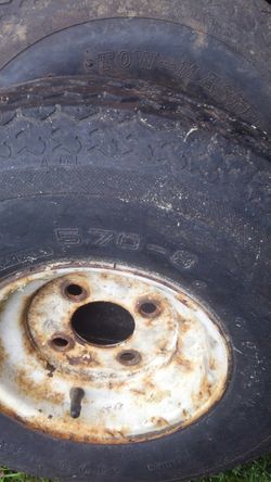 Trailer tires and rims make offer