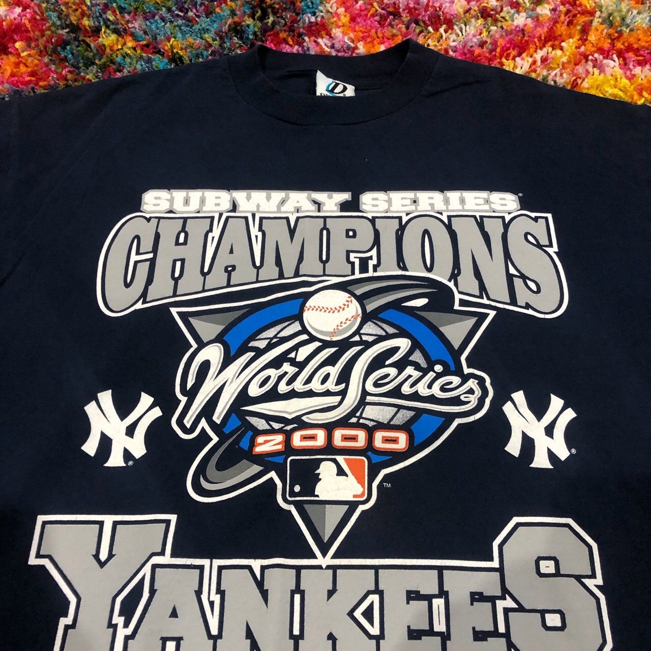 Vintage New York Yankees 2000 World Series Championship T Shirt