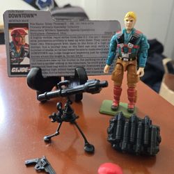 Original 3.75 " Gi Joe Downtown Complete 
