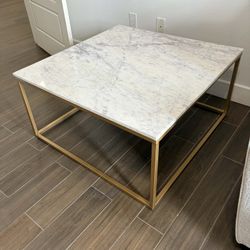 Marble/gold Coffee Table 