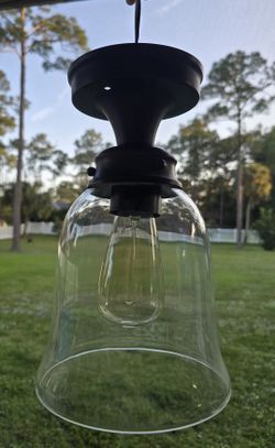 Ceiling Light Fixture, Light Bulb Included.