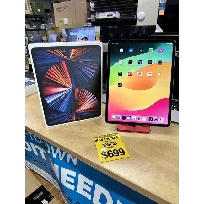 Early Black Friday Sale! Apple iPad Pro 12.9" (Gen 5) 128GB Unlocked