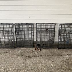 4 Small Animal Cages 